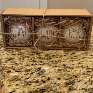 Rae Dunn Christmas ornaments